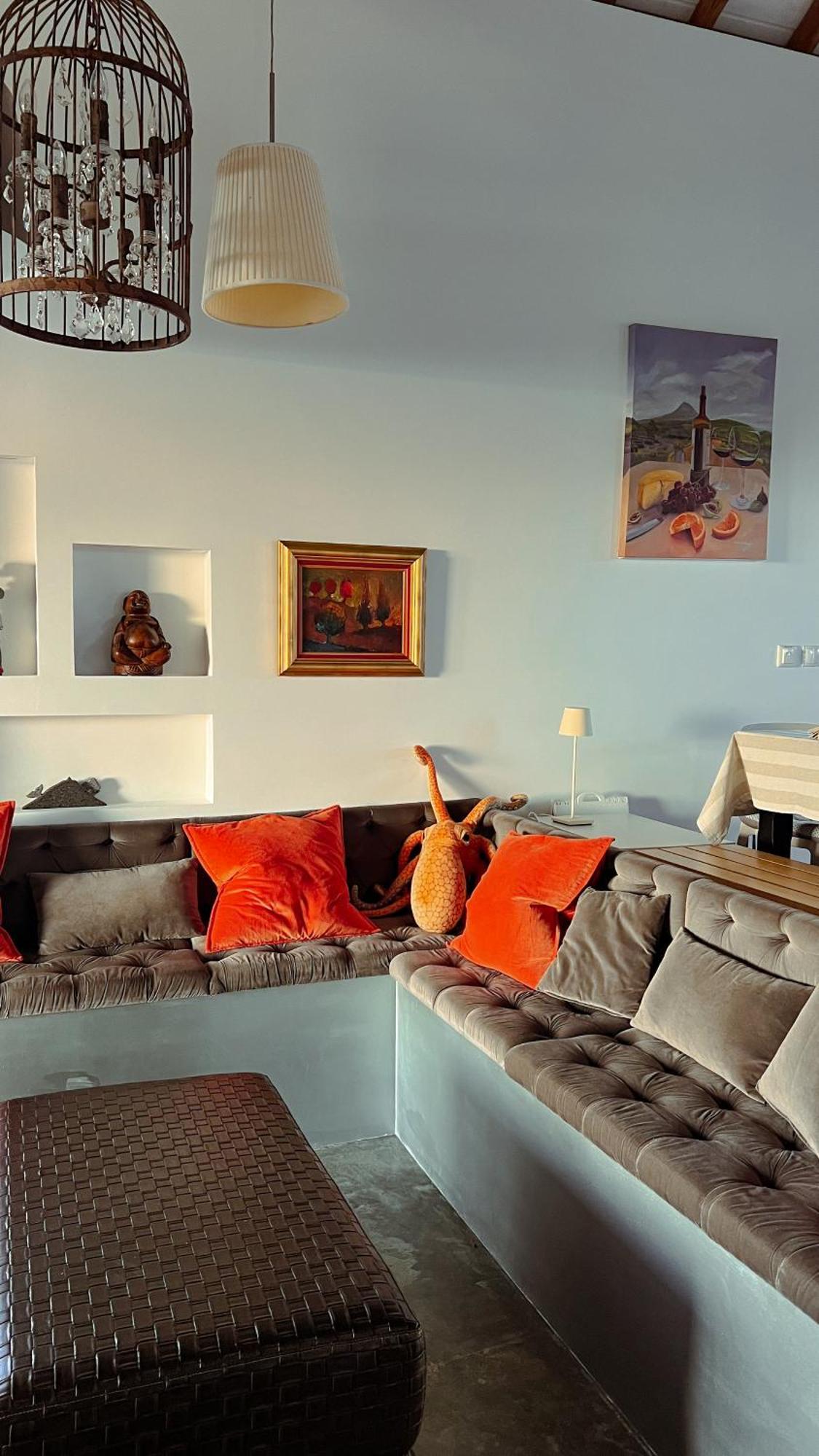 הוילה מדלנה Casa Baleia Laranja Ocean-Front מראה חיצוני תמונה